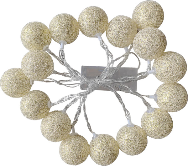 Изображение товара Светодиодная гирлянда Золотая сказка Нить / 592558 (1.8м, бронза)