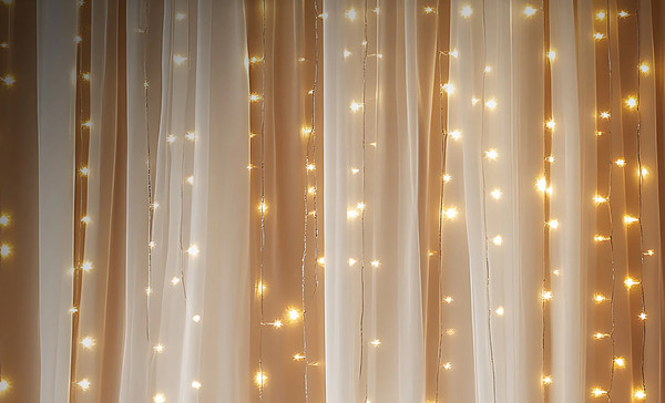 Изображение товара Световой занавес Золотая сказка Занавес / 592556 (3х3м, теплый белый)