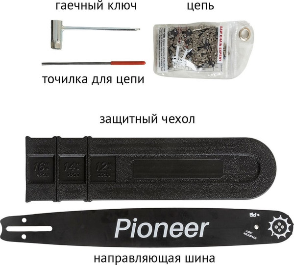 Изображение товара Электропила цепная Pioneer ECS-2016-06V