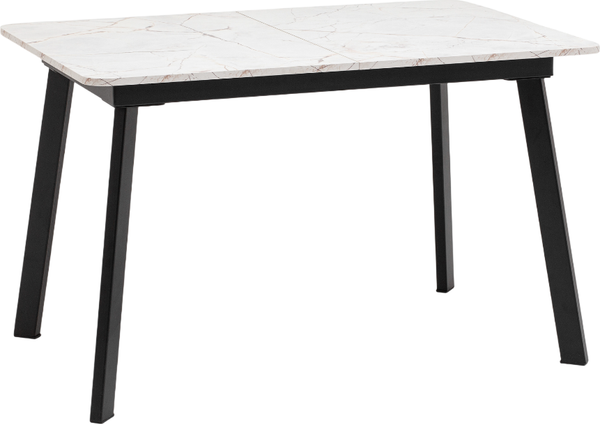 Изображение товара Обеденный стол Stool Group Batu new 120-160x80x76 (азул оникс/черный)