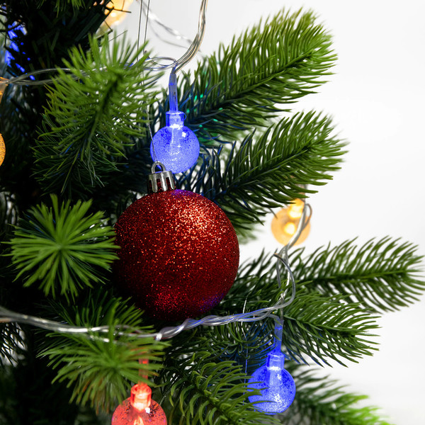 Изображение товара Светодиодная гирлянда Золотая сказка Нить Bubble Ball / 591363 (3м, мультицветный)