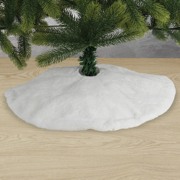 Изображение товара Юбка под елку Золотая сказка 592157 (60см, белый)