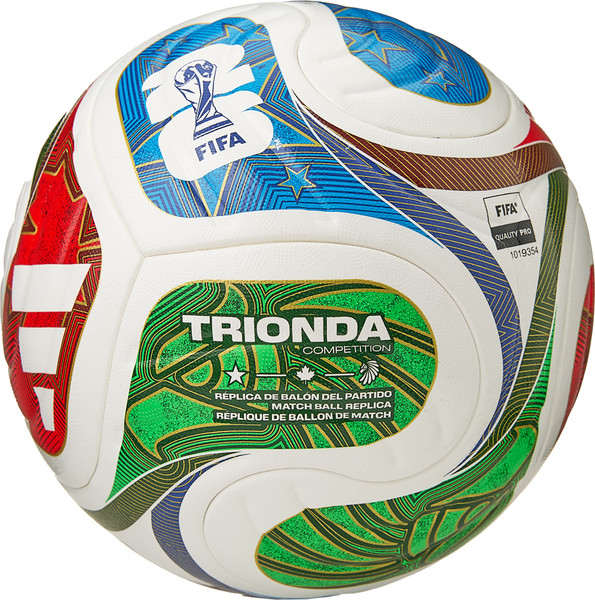 Изображение товара Футбольный мяч Adidas WC26 Trionda Competition JD8031 (размер 5, мультиколор)