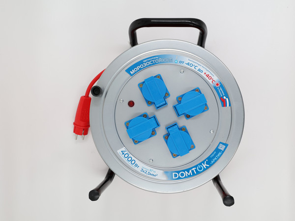 Изображение товара Удлинитель на катушке Domtok U2589 (40м)