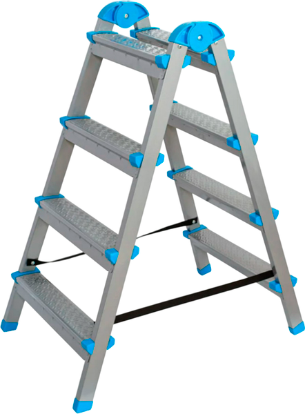 Изображение товара Лестница-стремянка Азбука Комфорта B4 TwoSide Pro / LDTH-02.04