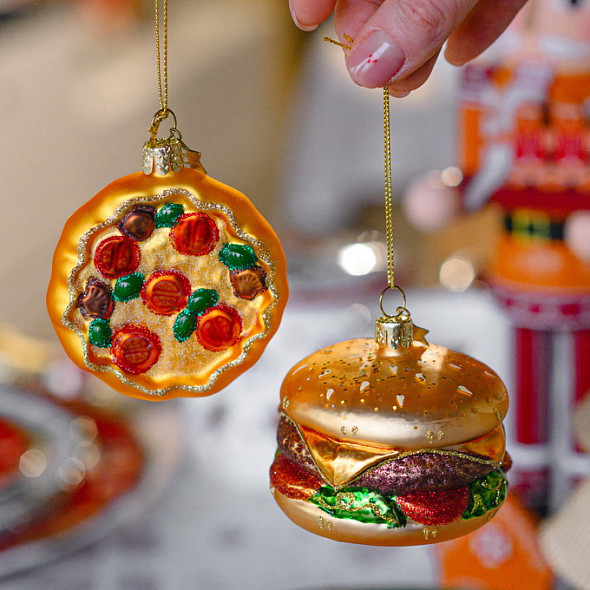 Изображение товара Елочная игрушка Vondels Гамбургер / 4182810060019