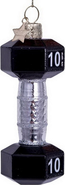 Изображение товара Елочная игрушка Vondels Гантель / 4217000105017