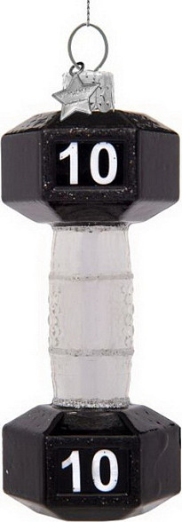 Изображение товара Елочная игрушка Vondels Гантель / 4217000105017