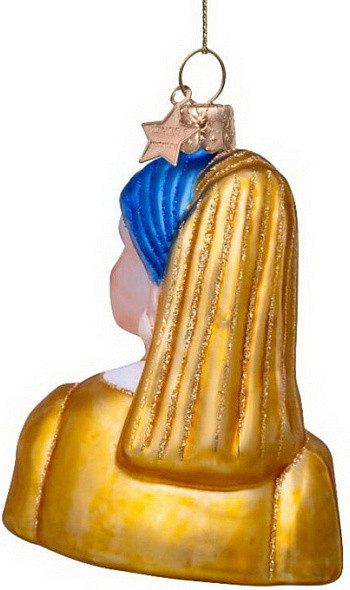 Изображение товара Елочная игрушка Vondels Девушка с жемчужной сережкой / 3207000080071