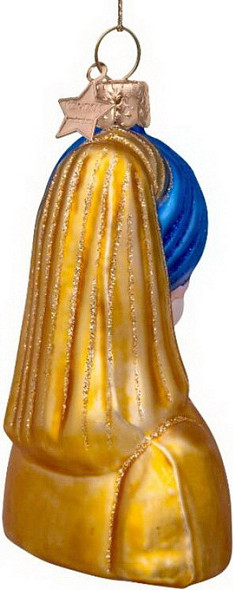 Изображение товара Елочная игрушка Vondels Девушка с жемчужной сережкой / 3207000080071