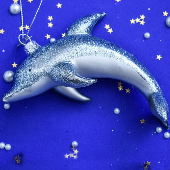 Изображение товара Елочная игрушка Vondels Дельфин / 1182400120010