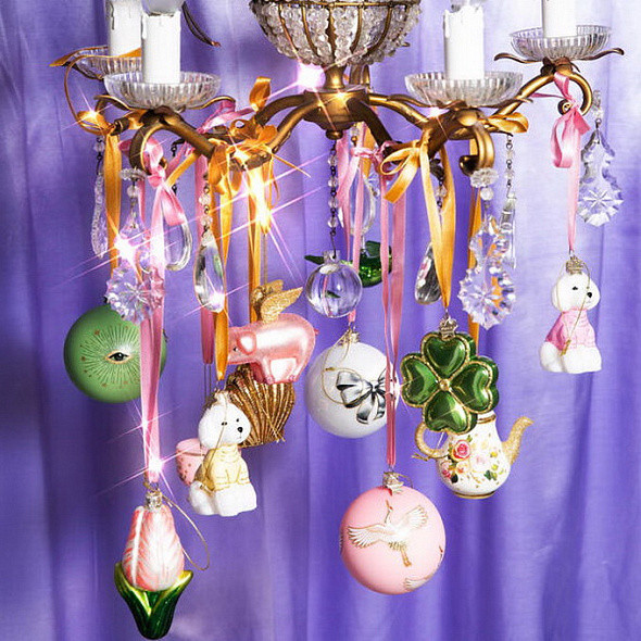 Изображение товара Елочная игрушка Vondels Клевер / 4217000080017