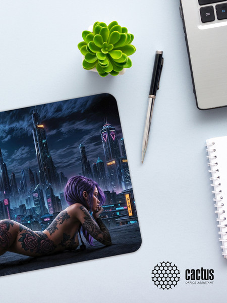 Изображение товара Коврик для мыши Cactus Erotic Girl CS-MP-PRO03XLL
