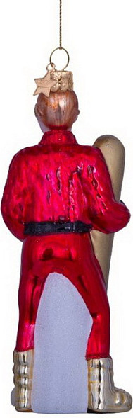 Изображение товара Елочная игрушка Vondels Лыжник / 3232250125043 (красный)