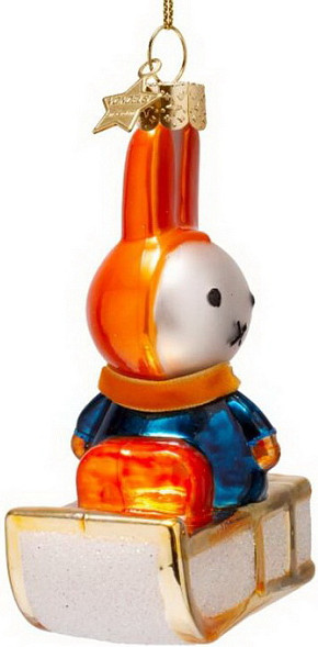 Изображение товара Елочная игрушка Vondels Миффи на санях / 4250999110372