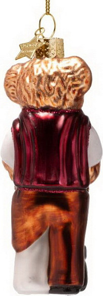 Изображение товара Елочная игрушка Vondels Мишка гольфист / 4250999110037