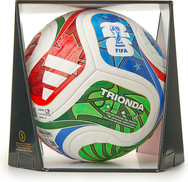 Изображение товара Футбольный мяч Adidas WC26 Trionda Pro JD8021 (размер 5, мультиколор)