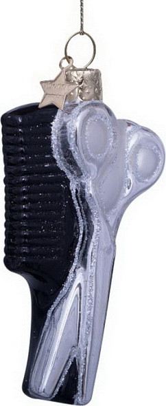 Изображение товара Елочная игрушка Vondels Набор парикмахера / 1232800105015