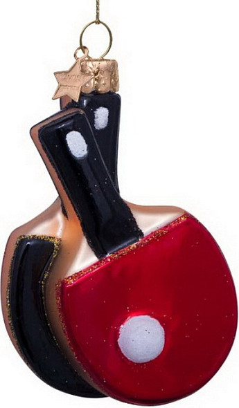 Изображение товара Елочная игрушка Vondels Пинг-понг ракетки / 1232620090010