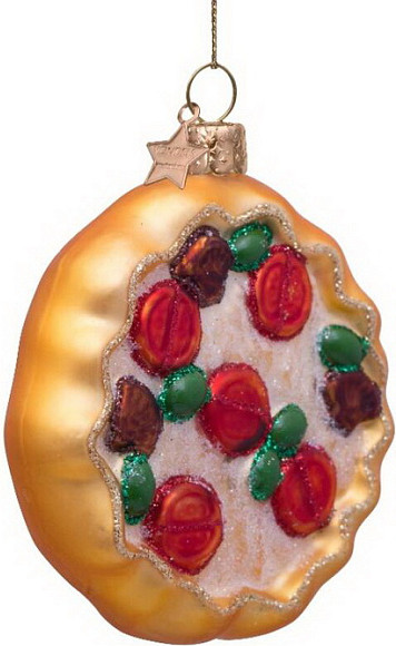 Изображение товара Елочная игрушка Vondels Пицца / 1222810080013