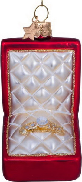 Изображение товара Елочная игрушка Vondels Помолвочное кольцо / 2227000090031