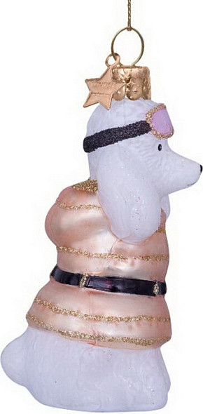 Изображение товара Елочная игрушка Vondels Пудель в золотом / 1232250090015