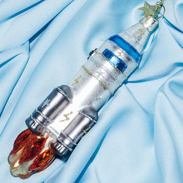 Изображение товара Елочная игрушка Vondels Ракета / 2201000145014