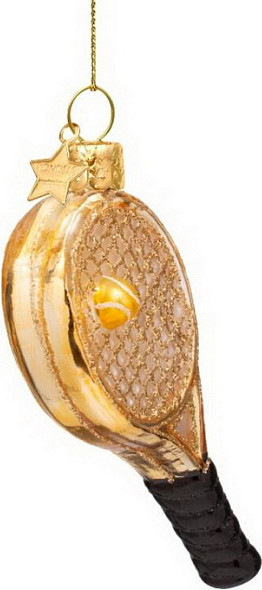 Изображение товара Елочная игрушка Vondels Ракетка / 1250101100058 (золотой)
