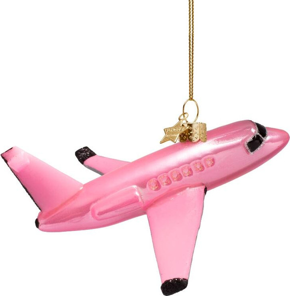 Изображение товара Елочная игрушка Vondels Самолет / 4250326040068