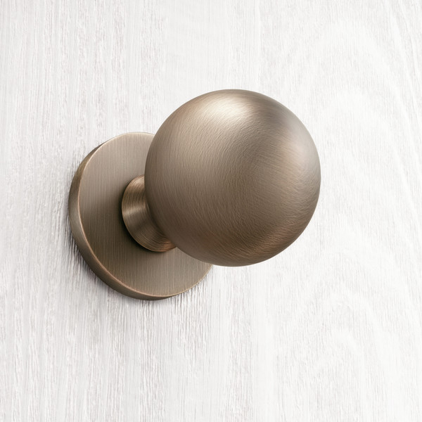 Изображение товара Ручка дверная Аллюр Sfera MAB (матовая бронза)