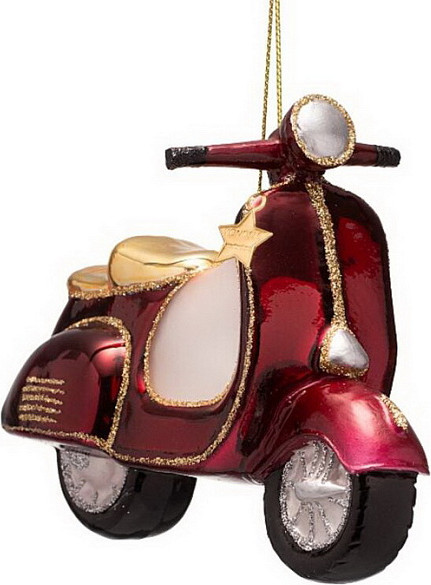 Изображение товара Елочная игрушка Vondels Скутер / 1250721100056