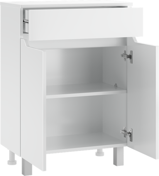 Изображение товара Комод для ванной Айсберг Мечта 60 с верхним ящиком В1