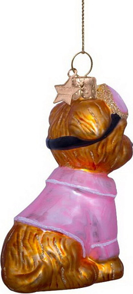 Изображение товара Елочная игрушка Vondels Собачка в пижаме / 2232250085010