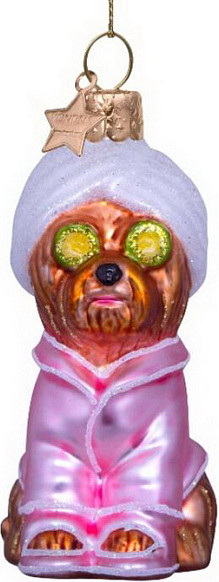 Изображение товара Елочная игрушка Vondels Собачка после душа / 2232250095057