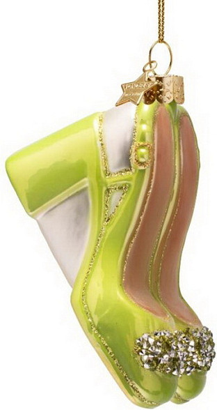 Изображение товара Елочная игрушка Vondels Туфли / 1250535100013 (зеленый)