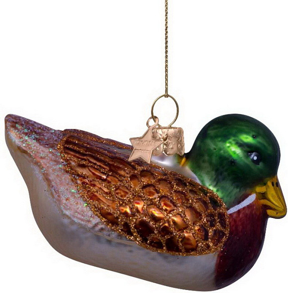 Изображение товара Елочная игрушка Vondels Уточка / 1232300055018