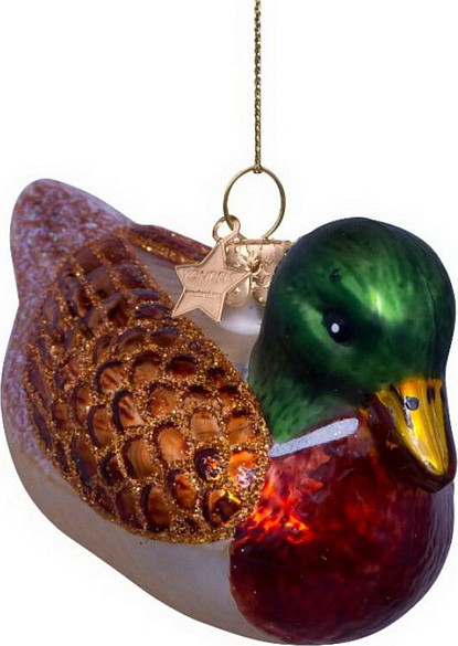 Изображение товара Елочная игрушка Vondels Уточка / 1232300055018