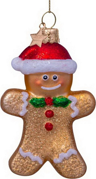 Изображение товара Елочная игрушка Vondels Человечек пряничный / 1222810085032