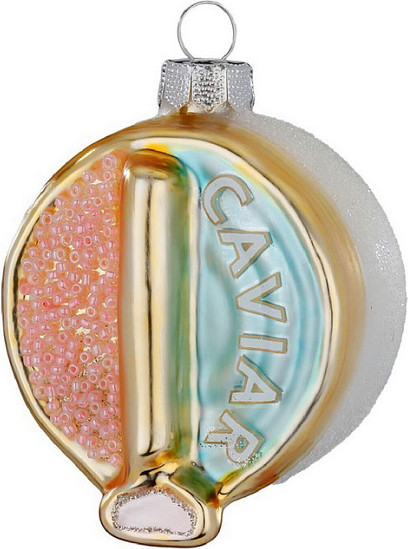 Изображение товара Елочная игрушка Inge's Christmas Figural Glass Ornaments Икра / 64921H120