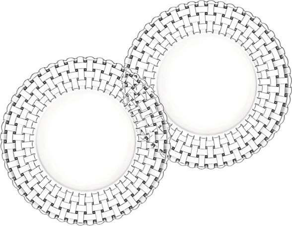 Изображение товара Набор тарелок Nachtmann Dancing Stars Bossa Nova 98028 (2шт)