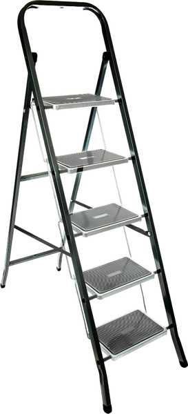 Изображение товара Лестница-стремянка Zalger Jet Black 9920-5 К