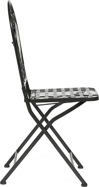 Изображение товара Комплект стульев складных Tetchair Secret De Maison Vicenza (2шт, черный/плитка Astra)