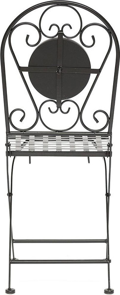 Изображение товара Комплект стульев складных Tetchair Secret De Maison Vicenza (2шт, черный/плитка Astra)