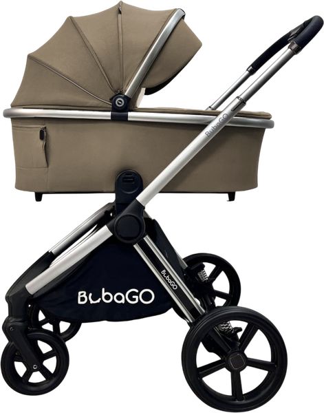 Изображение товара Детская универсальная коляска Bubago Gaudi 3в1 / BG 195-2 (бежевый)