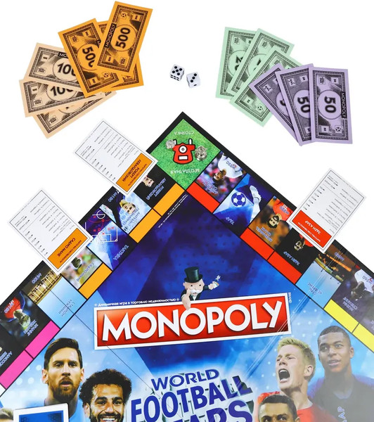 Изображение товара Настольная игра Hasbro Монополия. Звезды мирового футбола / WM01927