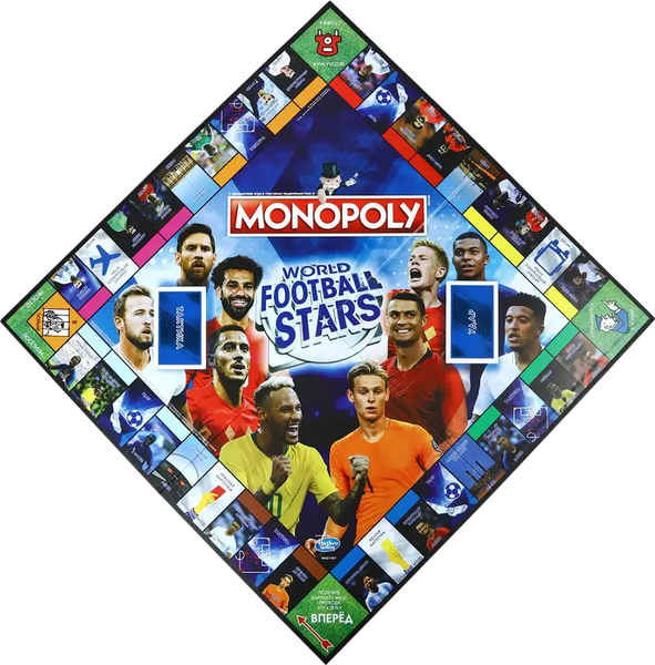 Изображение товара Настольная игра Hasbro Монополия. Звезды мирового футбола / WM01927