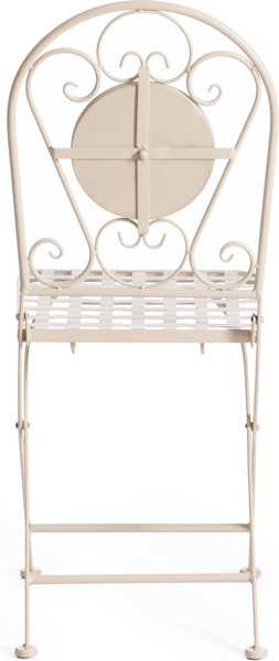 Изображение товара Комплект стульев складных Tetchair Secret De Maison Vicenza (2шт, белый/плитка калейдоскоп)