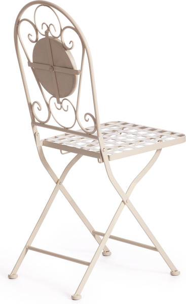 Изображение товара Комплект стульев складных Tetchair Secret De Maison Vicenza (2шт, белый/плитка калейдоскоп)