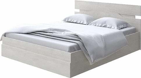 Изображение товара Двуспальная кровать Proson Milton с ПМ 160x200 (дуб шамони светлый 124)
