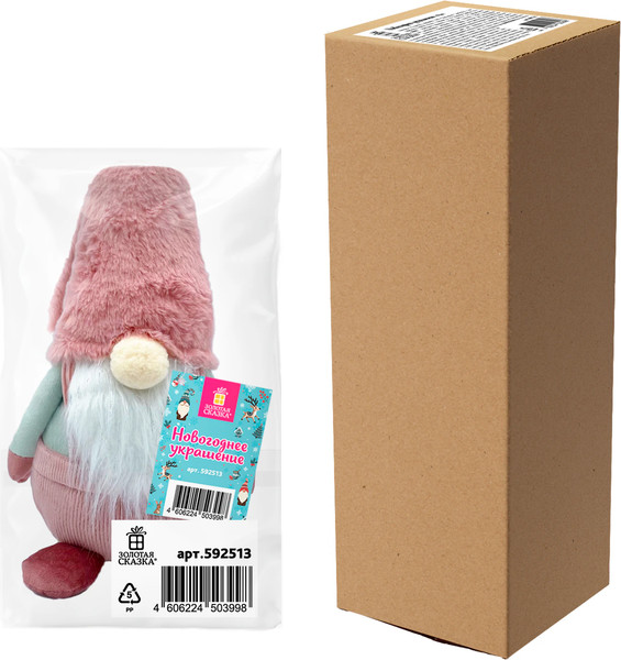 Изображение товара Фигура под елку Золотая сказка 592513 (41см)